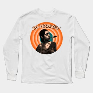 PJ Harvey // Vintage Cartoon Style Long Sleeve T-Shirt